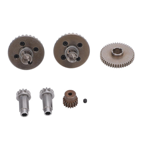 High Hardness RC Car Gear Set With Differential And Upgraded Gears For One Sixteenth Scale Models 16101 16102 16103 Compatible Precise Fit