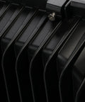 Close-up of JUDYSSY Bright Led Floodlight 30W-600W ribbed aluminum housing, showcasing durable construction and design.