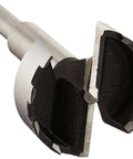 Close-up of a single bit from Forstner Bit Set 14-Piece With Open-Tooth Design For Clean Fast Holes And Flat Bottoms, smooth finish.