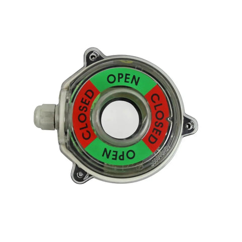 Top view of Switch Box With Limit Signal System For VFS Butterfly Valve Pneumatic Actuators CP101 Plug And Play For Precise Limit Switch