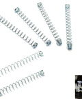 6 Pack Rear Brake Cable Spring Replacement Kit, 4 Inch Return Springs for Bicycle ATV Scooter Motorcycle Drum Brake Cables displayed