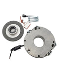 FPBIGCHA DHM3 electromagnetic motor brake assembly with silver housing, rotor disk and wiring
