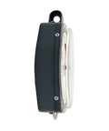 Side view of Dial Style 70-Pound Heavy-Duty Industrial Hanging Scale Built Tough For Warehouse, Farm, Or Shop With High-Visibility Dial