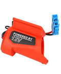 Red 18V Battery Adapter Conversion Kit With 12AWG Wire And 40A High Current For Riding Toys RC Cars And Robotics shown