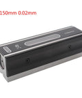 Steel Bar for spirit Level,150/200mm High-Precision 0.02mm Fitter’s Level showing a 150mm length with detailed markings.