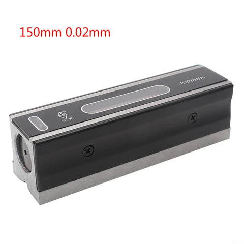 Steel Bar for spirit Level,150/200mm High-Precision 0.02mm Fitter’s Level showing a 150mm length with detailed markings.