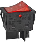 4 Pin Rocker Switch Pack Of 2 Beefy 30A 125V 250V Heavy Duty T85 55 1E4 Switches For Inverter Welding Machines