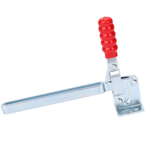 Beefy Vertical Toggle Clamp With Quick Release For Lengthened Fixture And Precise Workholding High Strength Metal Construction