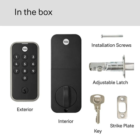No Sweat Keyless Entry Keypad Deadbolt For Front Door Security Featuring Sleek Satin Nickel Finish And Auto Locking Bolt Providing Solid Home Protection Straight Up Without Apps For Easy Guest Access