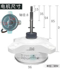 Variable Frequency DC Brushless External Fan Motor For Air Conditioners FW30J-ZL And ZWS30-J 310V Replacement with dimensions