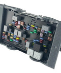 Direct Fit Engine Fuse Box 22798218 showing fuses and relays for 2010-2014 Chevy Tahoe, Suburban, Silverado, GMC Sierra, and Cadillac.