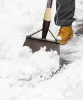 Adjustable Long Handle Steel Flat Shovel For Outdoor Cleaning And Weeding Multifunction Snow And Ice Scraper Tool shoveling snow