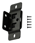 Iron Cabinet Corner Brackets L Shaped Heavy Duty With Screws For Flush Mounting Cabinets And Shelves Invisible Face Fixing Durable Steel