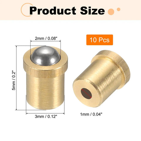 Top Shelf 304 Stainless Steel Ball Plunger With Copper Spring Loaded Latch Heavy Duty Push Fit Catch For Cabinetry And Mechanisms Straight Up Reliable Smooth Glide Action Built Tough To Resist Rust And Everyday Wear