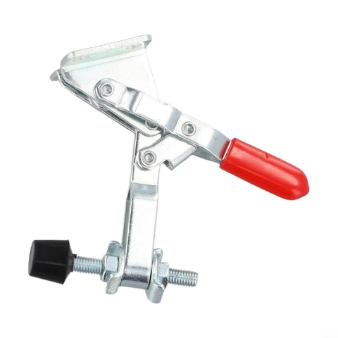 Heavy Duty Quick Release Clamp Jig Set 5 Pcs M5x46mm Holds Up To 110 Lbs 50 Kg Galvanized Iron With Plastic Tips GH101A