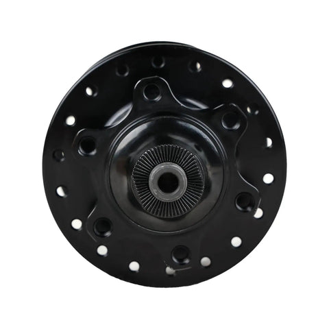 8 9 10 Speed Rear Wheel Hub For MTB And Commuter Bikes With 6 Bolt Disc Quick Release Lightweight Aluminum Black Finish