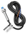 M8 Inductive Proximity Sensor Switch Non Shield Type PNP No 3 Wire With 2mm Sensing Distance 10-30VDC 200mA Output 120cm Cable