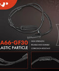 Rear Abs Wheel Speed Sensor For Bmw 2 3 4 M Series 2.0L 3.0L with high strength plastic particle construction shown from multiple angles.