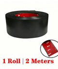 Premium Solid Rubber Car Skirt Guard Strip For Tesla Cybertruck Crush Proof Curb Armor Heavy Duty 2m Roll