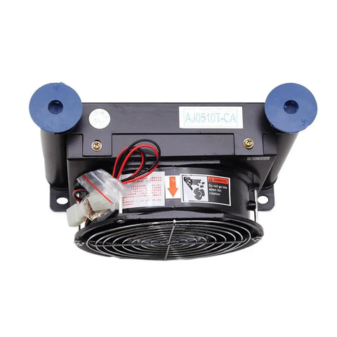 10 Liters Per Minute Beefy Hydraulic Cooler With Air Cooled Oil Radiator Heat Exchanger For CNC Hydraulic Systems Universal Mounting, Handles High Temperatures And Delivers Efficient Cooling, One Half Inch Ports, 380V AC