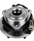 Front Wheel Hub And Bearing Assembly 5 Lug With ABS Fits 2005 2006 2007 2008 2009 2010 Jeep Grand Cherokee And Commander Drop-In Replacement Front Axle Hub Unit