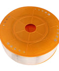 Heavy Duty Transparent Polyurethane Air Hose For Pneumatic Sandersons And Spray Guns Hella Flexible Piping Line With Drop Dead Simple Quick Connect Setup At 200 Meters Long on a spool.