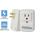 Heavy Duty Garage Door Opener Surge Protector For Single Opener With 15A 125VAC 1875W UL Listed Protection, side view