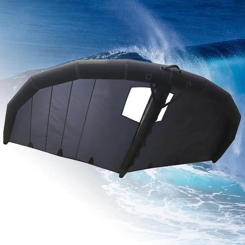Inflatable Foil Wing Kite for Wind Wing Foiling and Kitesurfing, Lightweight Ultra Durable Surf Wing with Clear View Window