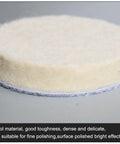 4 Inch Wool Felt Polishing Pad Buffing Wheel Kit for Drill, fine metal glass stone polishing, side view of pad
