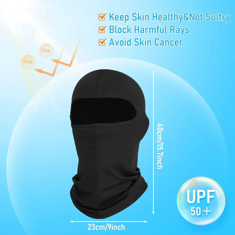 16 Pack Balaclava Masks For Men And Women Full Face Cover Sun Protection UV Balaclava Mask For Outdoor Sports Skiing
