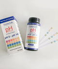 PH Test Strips 0-14, 100 Count, Litmus Paper For Water, Pools, Aquariums, Urine And Saliva Testing, Includes Color Chart, Easy Dip