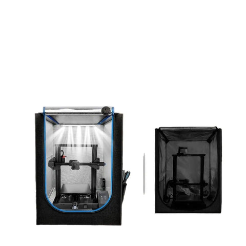 Durable 3D Printer Enclosure With LED Light Built In Thermometer And Ventilation Kit Fire Resistant And Dustproof Insulated Design
