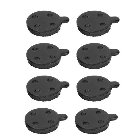 4 Pairs Electric Bike Brake Pads With No Squeal Quiet Mute Effect Semi Metal Disc Rotor Pads For 10 Inch Electric Scooter High Heat Resistance