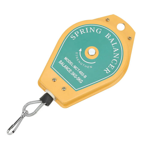 Heavy Duty Spring Balancer With 3 To 5KG Load Cap For Assembly Lines Boost Efficiency Reduce Worker Fatigue Retractable Tool Holder Fixture with safety lock