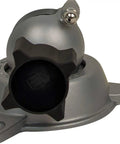 Low Profile Base for 300 Series Vise Heads With Five Eighths Inch Shaft, Single Control Knob And Split Ball Locks close-up