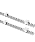 Beefy Linear Guide Rail Set With SBR12 SBR16 SBR20 Bearings For CNC And 3D Printing, 2 rails and 4 SBR20UU blocks shown