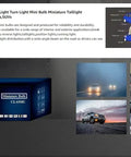 Box of Kadiby automotive halogen bulbs with images showing car brake lights and dashboard, suitable for cars and SUVs.