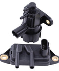 EGR Vacuum Solenoid Valve And Exhaust Gas Recirculation Pressure Feedback Sensor Replacement Kit For Ford F Series F150 F250 F350 Ranger