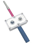 Automatic Electrician Wire Puller Drill Powered Cable Threading Rig features a compact design with metal housing and ergonomic grip.
