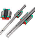 Drop These Rock Solid Linear Motion Guide Rails Right Onto Your Shop Bench Or Custom CNC Rig They Roll Buttery Smooth Under Heavy Loads With Zero Wobble Thanks To Precision Ball Slides At Eight Hundred Millimeters, showing compact 800mm linear guide rail and ball slide.