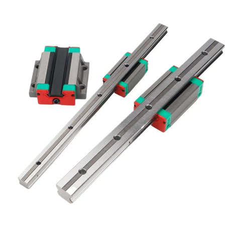 Drop These Rock Solid Linear Motion Guide Rails Right Onto Your Shop Bench Or Custom CNC Rig They Roll Buttery Smooth Under Heavy Loads With Zero Wobble Thanks To Precision Ball Slides At Eight Hundred Millimeters, showing compact 800mm linear guide rail and ball slide.