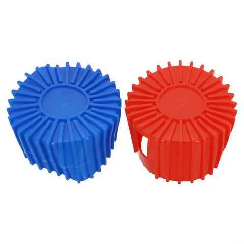 Heavy Duty Rubber Manifold Gauge Boot Covers Set Of Two Shield Pro HVAC Pressure Testers From Hard Smacks And Greasy Shop Grime Built Tough Knockproof Armor For Daily Tradesman Journeys