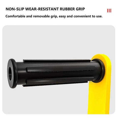 Heavy Duty Hand Winch 2425 Lb 1100 Kg Manual Two Way Self Locking With 30 M Wire 98.4 Ft non-slip rubber grip handle