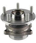 Rear Wheel Bearing Hubs Assembly Replacement For Subaru Outback 2015 2021 Forester 2019 Legacy 2015 2021 WRX 2015 2019 WRX STI 2015 2016 Ascent 2019 2021 Durable Hub Bearings For Quiet Smooth Ride Plug And Play, 5-bolt hub assembly, front view.