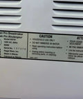 Warning label on K6761 Bread Maker for Replacement Paddle For Regal Bread Maker K6761 Model Only Fits This Unit Gray Finish.