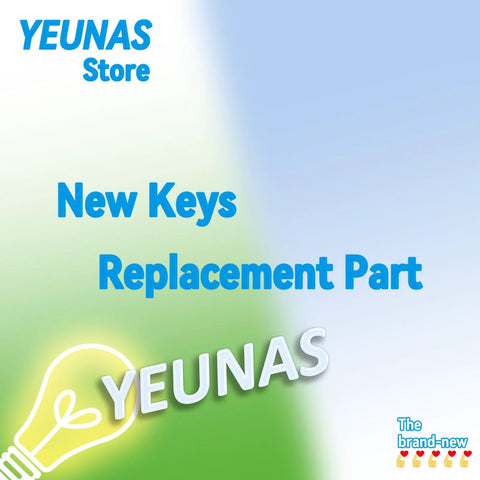 New ignition keys replacement part poster at YEUNAS store.