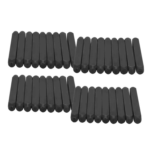 36 Piece 5mm Steel Letter Punch Stamp Set Metal Stamping Kit With 26 Letters And Numbers For Marking Stainless Steel On Auto Motorcycle Bike