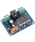 2 Pack 12V To 36V DC Voltage Protection Module With Low Voltage Protector And Disconnect Switch For Auto Battery Systems