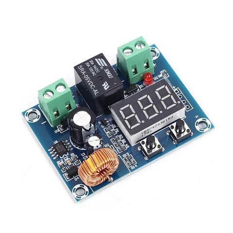 2 Pack 12V To 36V DC Voltage Protection Module With Low Voltage Protector And Disconnect Switch For Auto Battery Systems