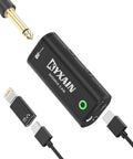 Pocket Guitar Audio Interface For On The Go Recording 24Bit 48KHz Sound Card With Type C And Lightning Plug And Play